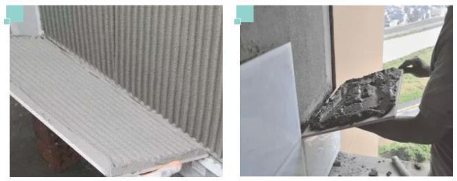 关于瓷砖薄贴工艺,瓷砖胶如何正确使用? 瓷砖胶,瓷砖背胶,朗凯奇,填缝剂,防水涂料厂家