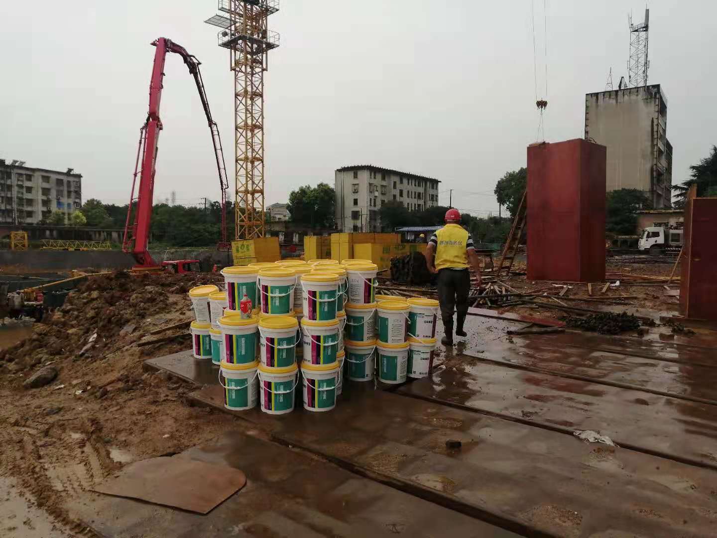 自愈合防水系统，水泥基渗透结晶防水剂,朗凯奇