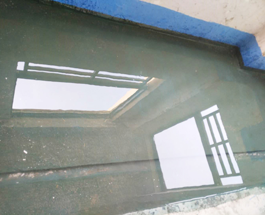 卫生间防水施工,闭水试验,朗凯奇防水,防水涂料厂家,防水材料