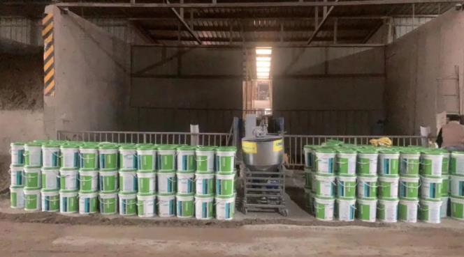 朗凯奇自愈合防水系统在引江济淮工程庐江县同大安置点项目上的应用 自愈合防水系统,朗凯奇防水,防水材料,防水涂料厂家,防水施工