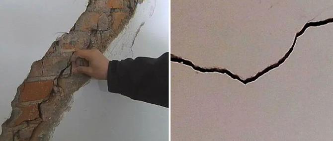 建筑墙面裂缝该如何正确处理 建筑墙面裂缝,防水涂料施工,防水材料,建筑防水施工