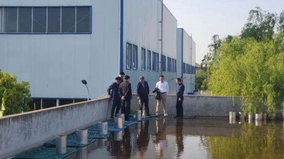 安徽建筑大学党委书记孙道胜一行领导莅临朗凯奇参观并指导工作 自愈合防水系统